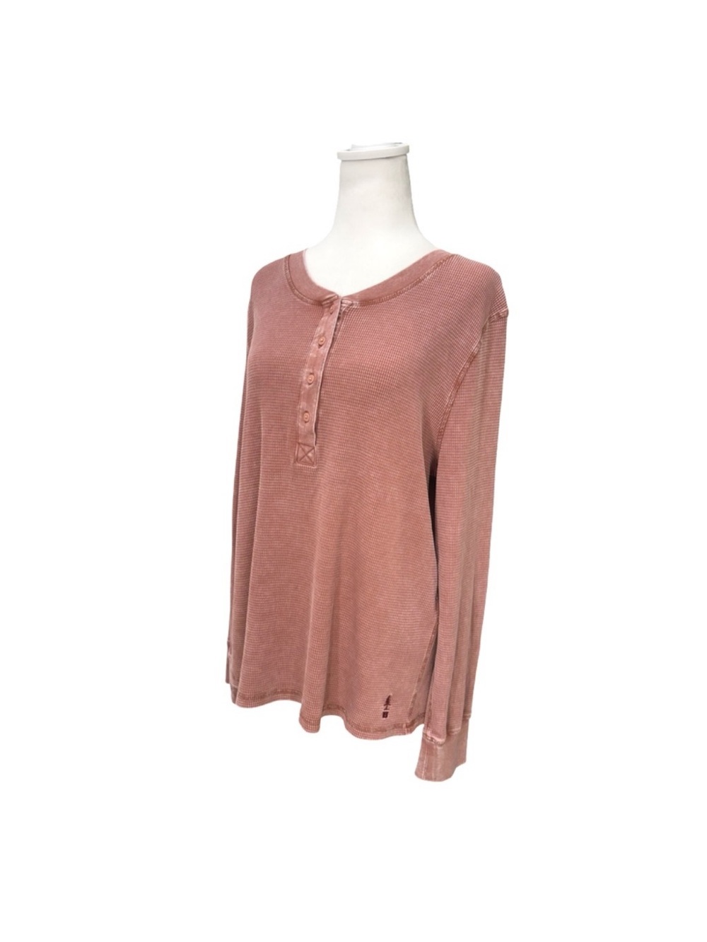 New Bass Outdoor Henley Long Sleeve Shirt